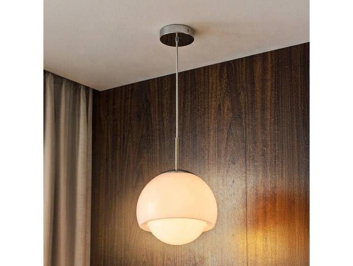 OSRAM Hängelampe Decor Dome, dimmbar, weiß / opal, für Wohn- / Esszimmer, Metall, Modern, Pendelleuchte