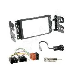 Autoradio 2-DIN Radioblende+Adapterkabel Einbauset für Chevrolet Corvette (C6...