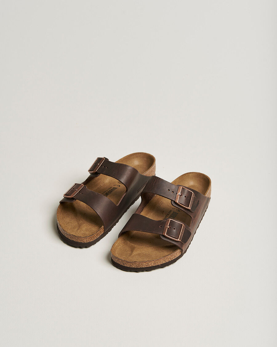 BIRKENSTOCK Arizona Classic Footbed Habana Oiled Leather men 41 Brun