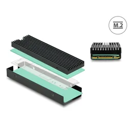 DELOCK Kühlkörper für M.2 SSD 2280 schwarz