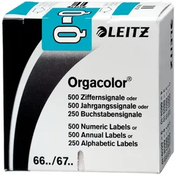 Leitz, Ordner Zubehör, Orgacolor Blau