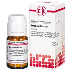Strophanthus D 4 Tabletten 80 St