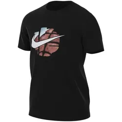 NIKE Basketball T-Shirt Herren 010 - black 4XL