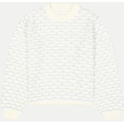 Pullover mit Struktur 4608-BLUE M