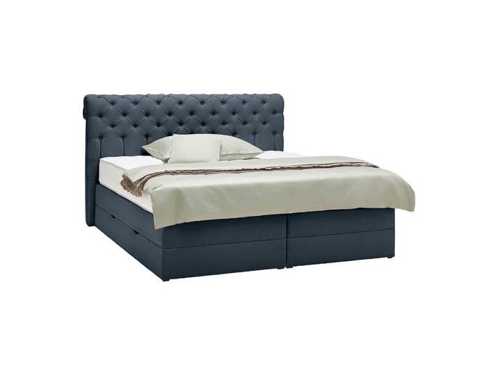 Boxspringbett Belano Dunkelblau 160x200cm