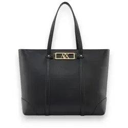 A|X Armani Exchange für Damen. XW002608AF15632UC010 Raffinierte Handtasche schwarz (OSFA), Lässig, Polyester