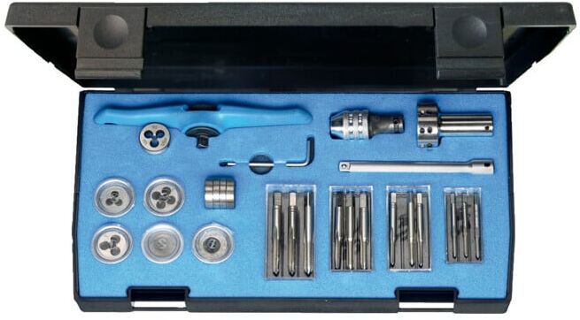 Kit de filetage Gedore pour filetage intérieur / extérieur M3-M6 (1939068)