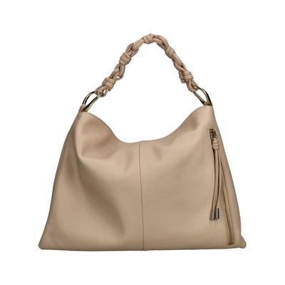 Henkeltasche DOLCE VITA "Dolce Vita Taschen Leder", Damen, Gr. onesize, beige (braun), Leder, Taschen