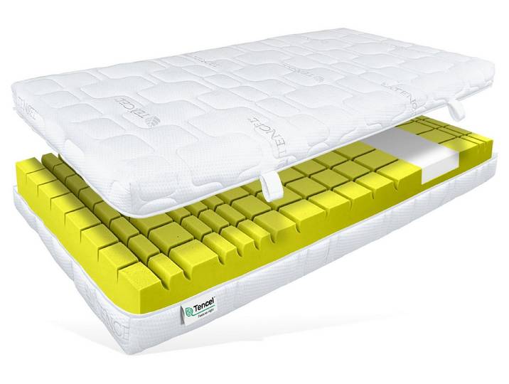 Kaltschaummatratze Terramed Visco 9 Zonen Matratze Visco-Schulterzone bester Kaltschaum, Matratzen Perfekt, 24 cm hoch, (Patentierte Würfelschnitt Technik, optimale Anpassung), hohes Raumgewicht und Visco - Schulterzone