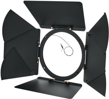 Expolite Fresnel 300 XAL IP Barn Door Schwarz
