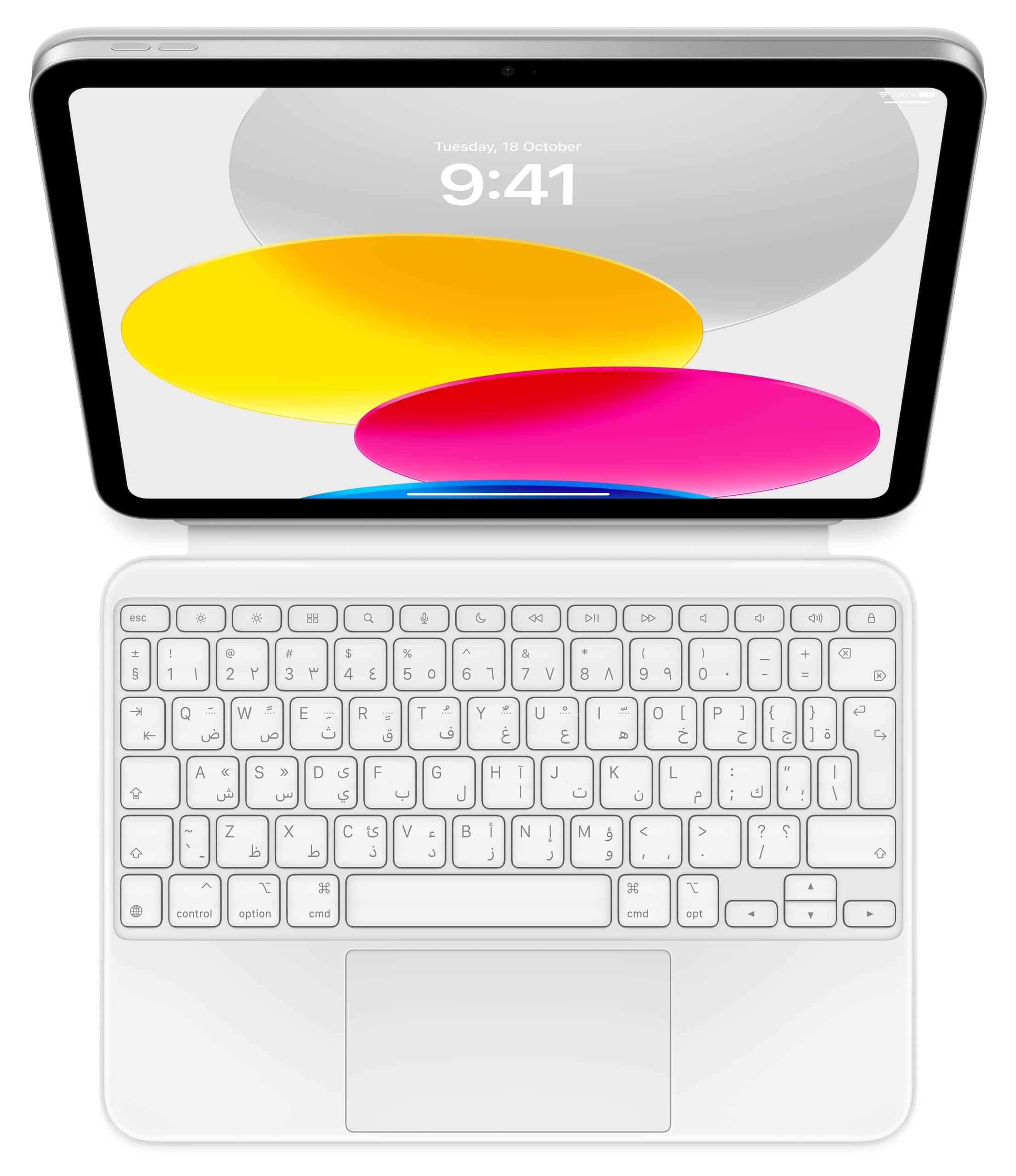 Apple Magic, QWERTY, Arabisch, Trackpad, 1 mm, Apple, iPad (10th gen.)