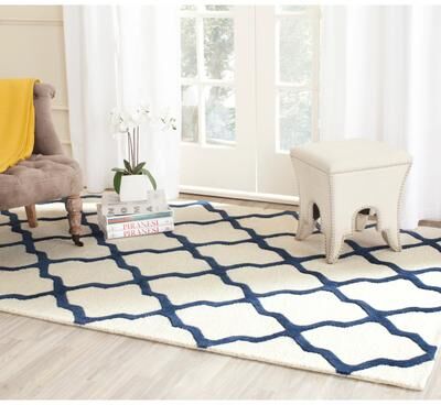 SAFAVIEH Handmade Cambridge Luisa Moroccan Trellis Wool Rug