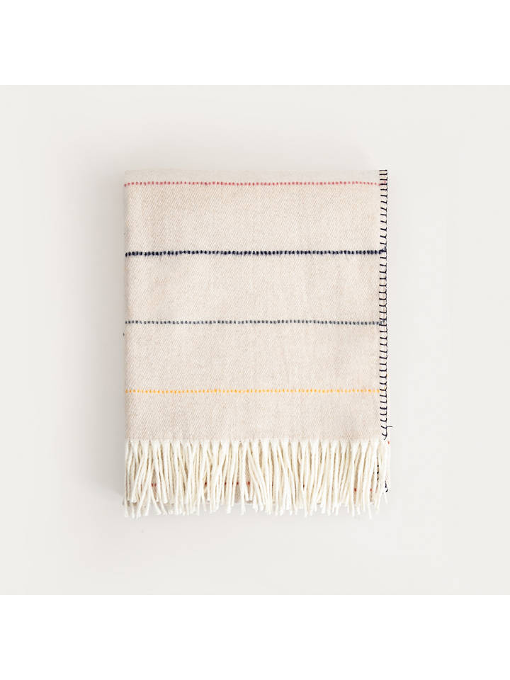 Homla Wohndecke ''Tilbe'' in Creme - (L)200 x (B)150 cm - onesize