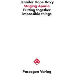 Staging Aporia, Fachbücher von Jennifer Hope Davy
