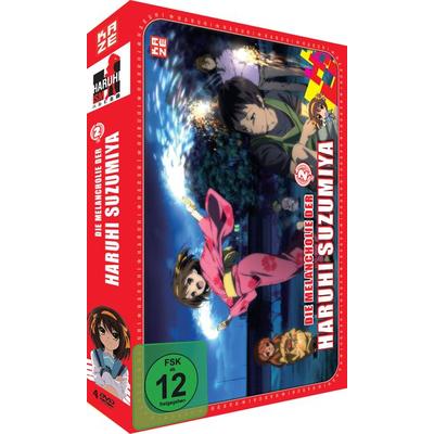 Die Melancholie der Haruhi Suzumiya - Staffel 2/Gesamtausgabe (OmU) [4 DVDs], DVD