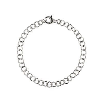 Armband JOBO "Rund-Ankerarmband", silber (silberfarben), Armbänder, Damen, 19cm, Silber 925 (Sterlingsilber), Armband, 925 Silber 19 cm