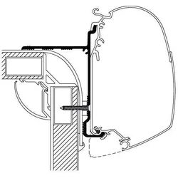 Thule Markisenadapter Pilote Explorateur 4,0m
