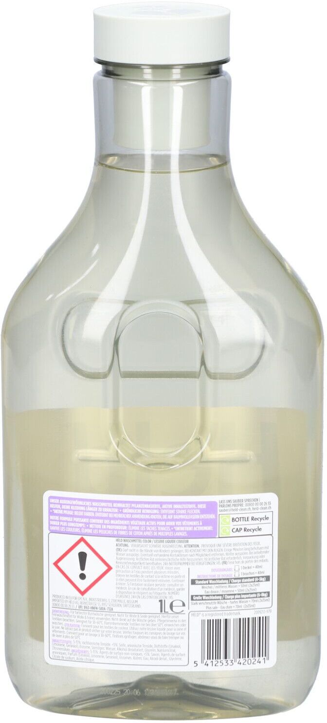 Held Flüssigwaschmittel Color Apfelbl&Freesie 1 lt l Liquidum