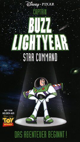 Tad Stones - Captain Buzz Lightyear - Star Command: Das Abenteuer beginnt [VHS] - Preis vom 13.10.2026 11:25:28 h