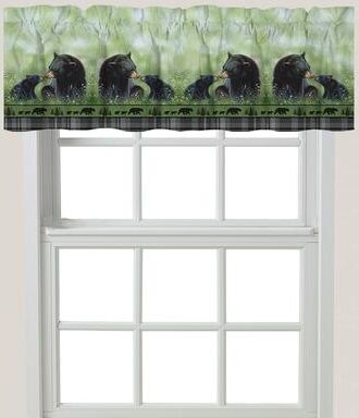 Laural Home "Loving Bears Window Valance - 60"" x 18"""