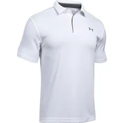 UNDER ARMOUR Tech Poloshirt Herren 100 - white/graphite/graphite XL