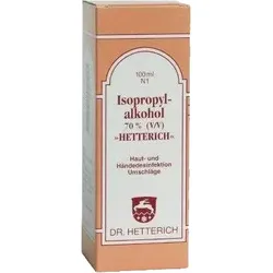 ISOPROPYLALKOHOL 70% V/V Hetterich 200 ml Lösung
