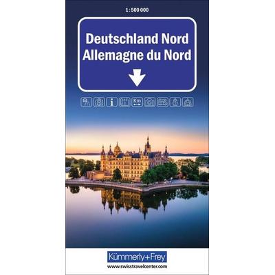 Kümmerly+Frey Strassenkarte Deutschland Nord 1:500.000, Sonstige von , Kümmerly+Frey, 978-3-259-01834-7