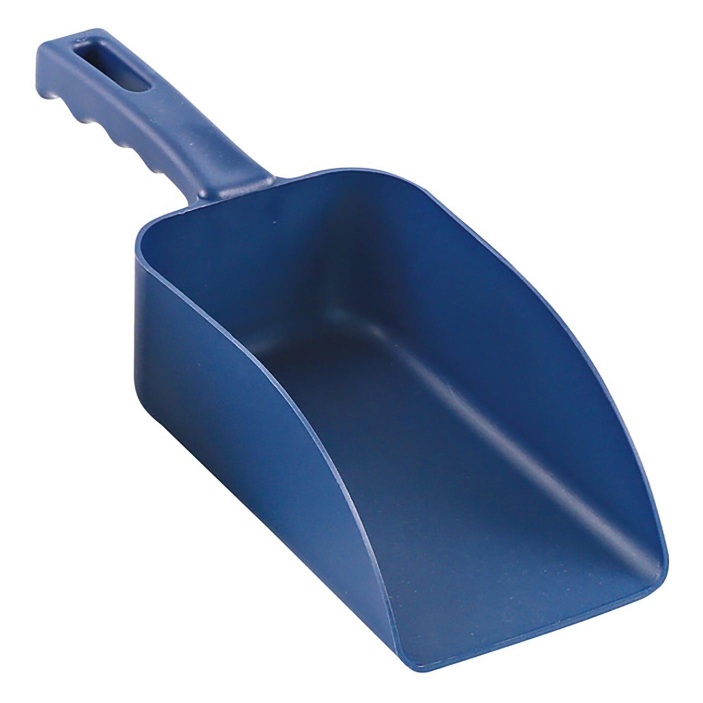 franz mensch HygoClean Handschaufel, 100*260mm, blau, detektierbar, PP bis 120°C hitzebeständig (85590)