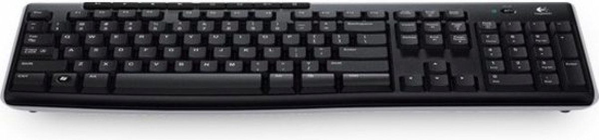 Logitech K270 Draadloos toetsenbord met 8 sneltoetsen QWERTZ Zwart