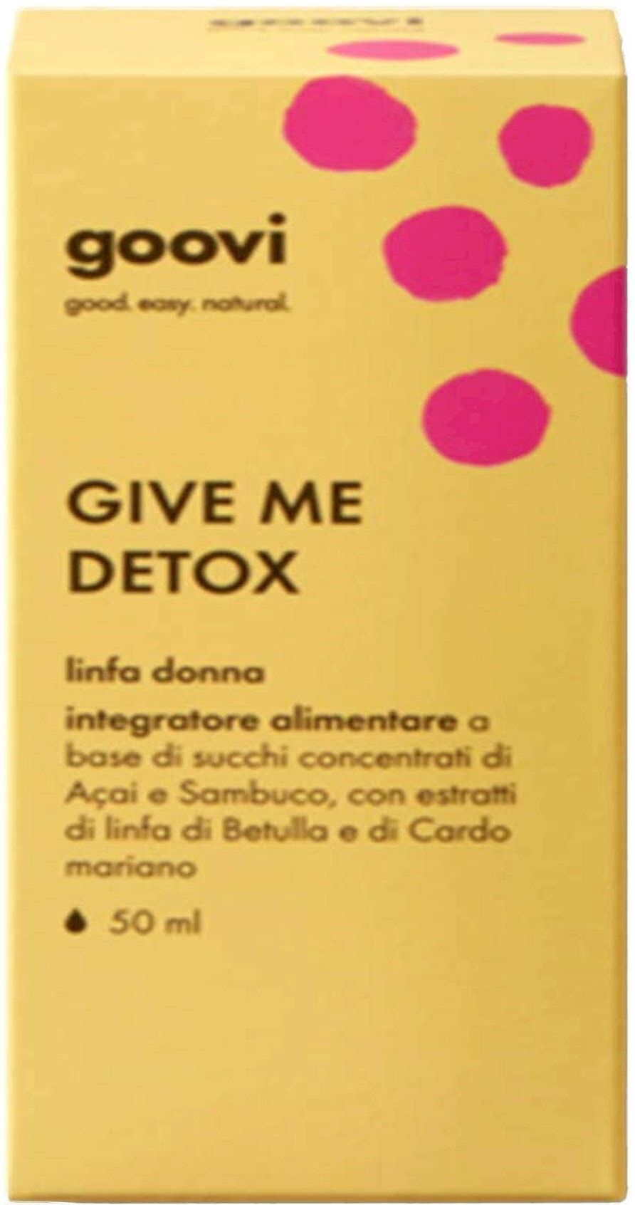 GOOVI Give Me Detox - Linfa Donna Drenante 50ml 