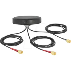 DELOCK 12676 - LTE-MIMO WLAN Antenne, 3 x SMA Stecker, outdoor