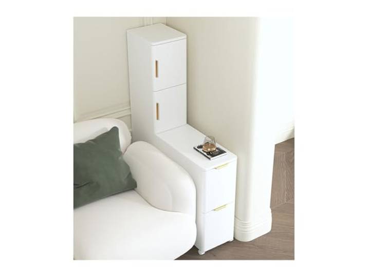 FZL02068LM Ecklager Sofa-Sideboard, Abnehmbarer Beistelltisch Leichter Luxus-Kombinationsschrank(30x90x115cm,Right Open)