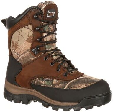Rocky Core Hiker 400 Gram (Men's) Outdoor in Realtree, Size 11.5 W, Leather/Nylon/Rubber