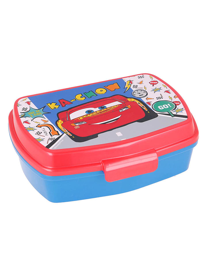 Stor Lunchbox "Cars" in Rot/ Blau - onesize