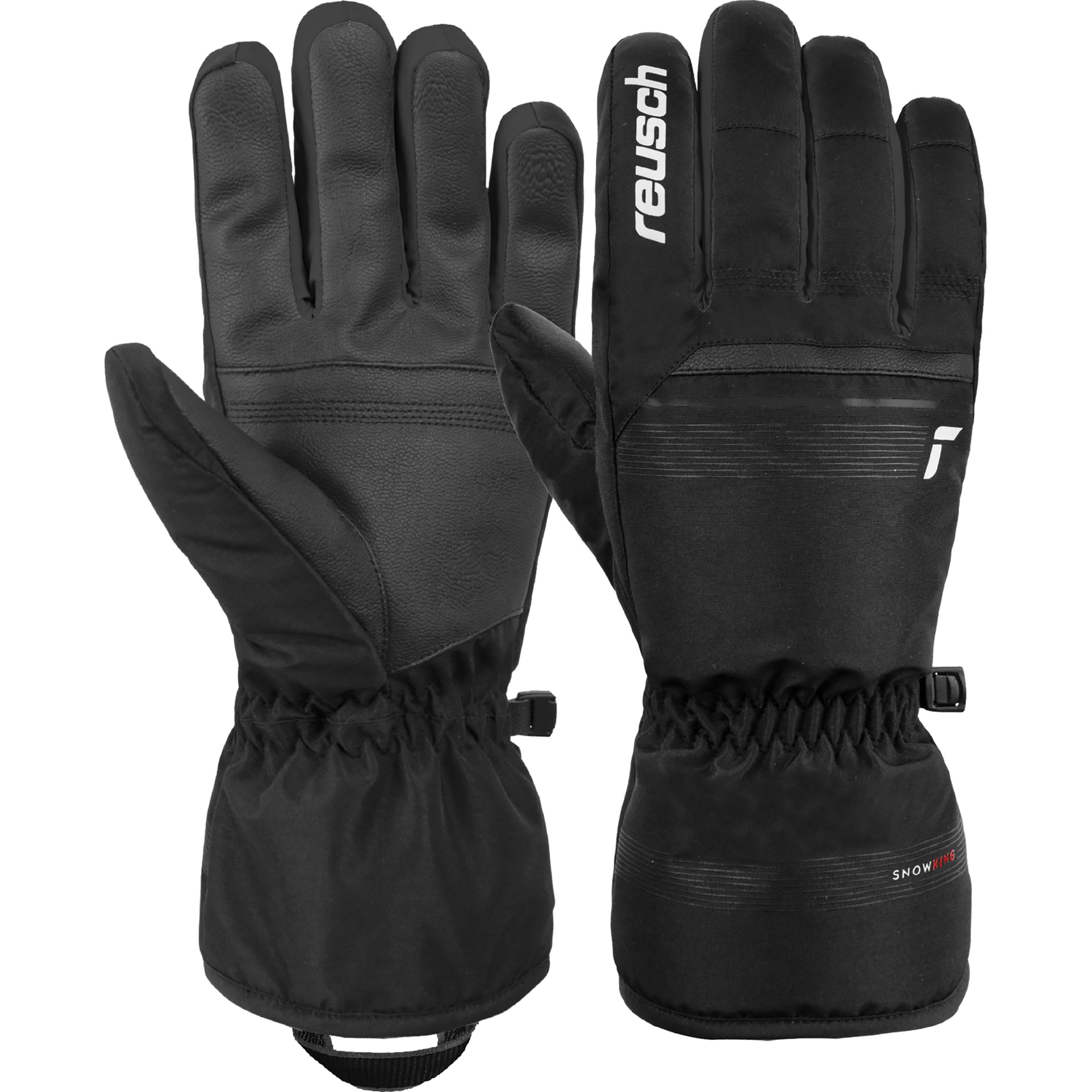 Reusch Snow King Skihandschuhe schwarz Größe 11 Skifahren Isolierend