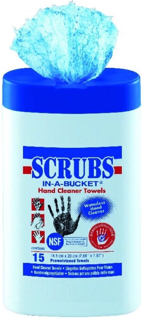 SCRUBS Refill Nachfüll- Pack, 72 Tücher mit NFS Freigabe Zertifikat Nummer ; ITW Spraytech (042270)