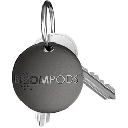 Boompods Taatag (Apple Find My, Google Find Hub), Tracker, Schwarz, Grau