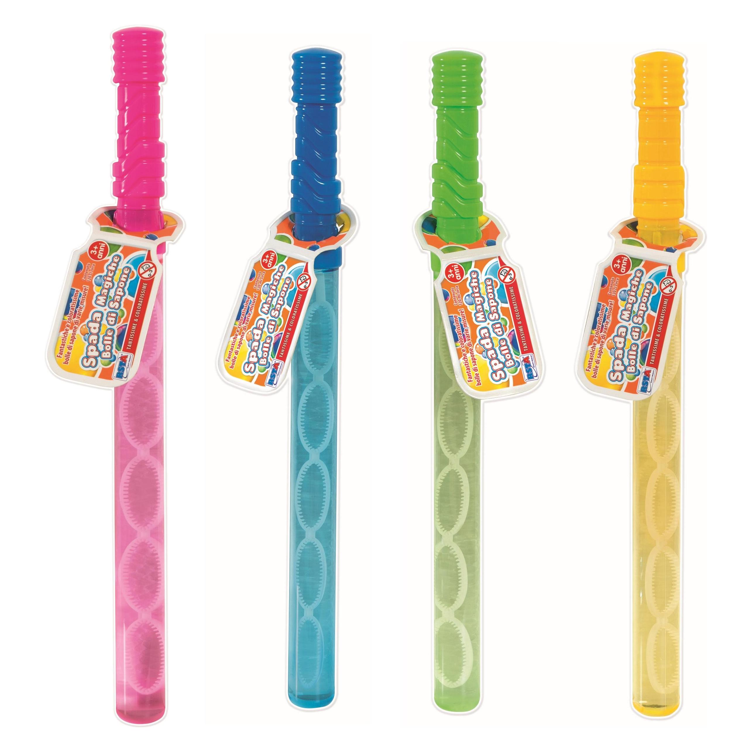 Rs Toys Magic Sword Soap Bubbles 120 ml Dsp 24 Assorted Colors (36932445)