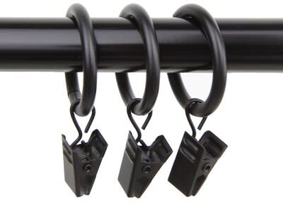 InStyleDesign 10 Curtain Rings 1 inch - n/a