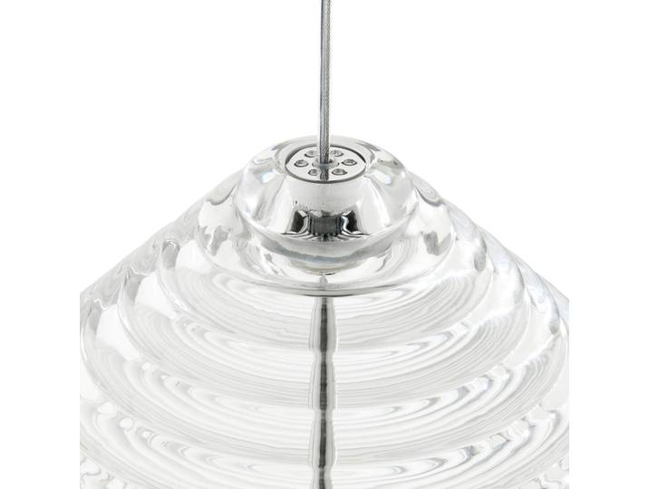 Press Pendelleuchte Cone 2700K Clear - Tom Dixon Press Cone - Wohnzimmer - Design - Glas - Mit Schirm