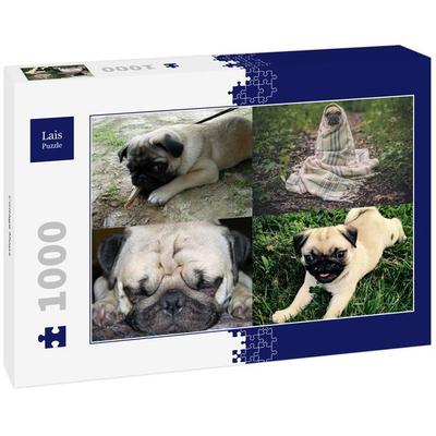 Lais Puzzle Collage Mops 1000 Teile