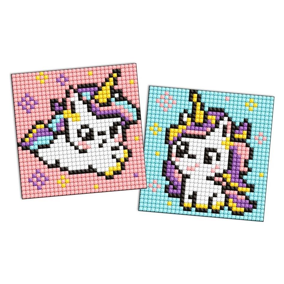 Ideyka Diamond Painting Magnet - Zwei Einhörner (AMG1044)