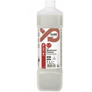 SURE Badreiniger 100951914, Washroom Cleaner, Konzentrat, 1 Liter