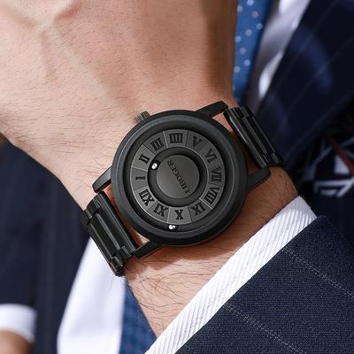 Friendly Fresh Finds Luxury Magnetic Ball Watch Mens Minimalist Roman Dial Business Timepiece Luxury Magnetic Ball Watch Mens Minimalist Roman Dial Business Timepiece