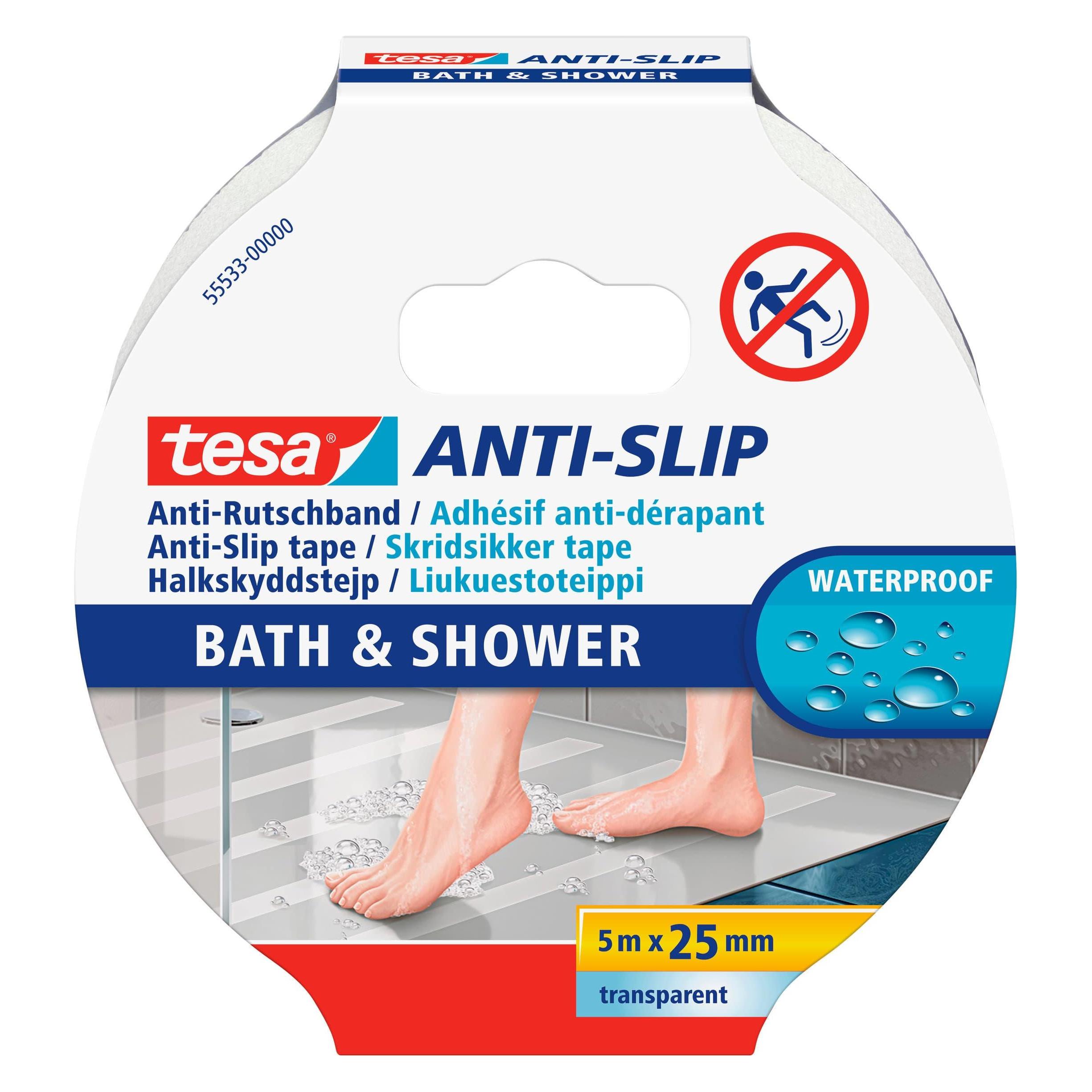 tesa Anti Rutschband Bad & Dusche (25 mm) (55533-00000-11)