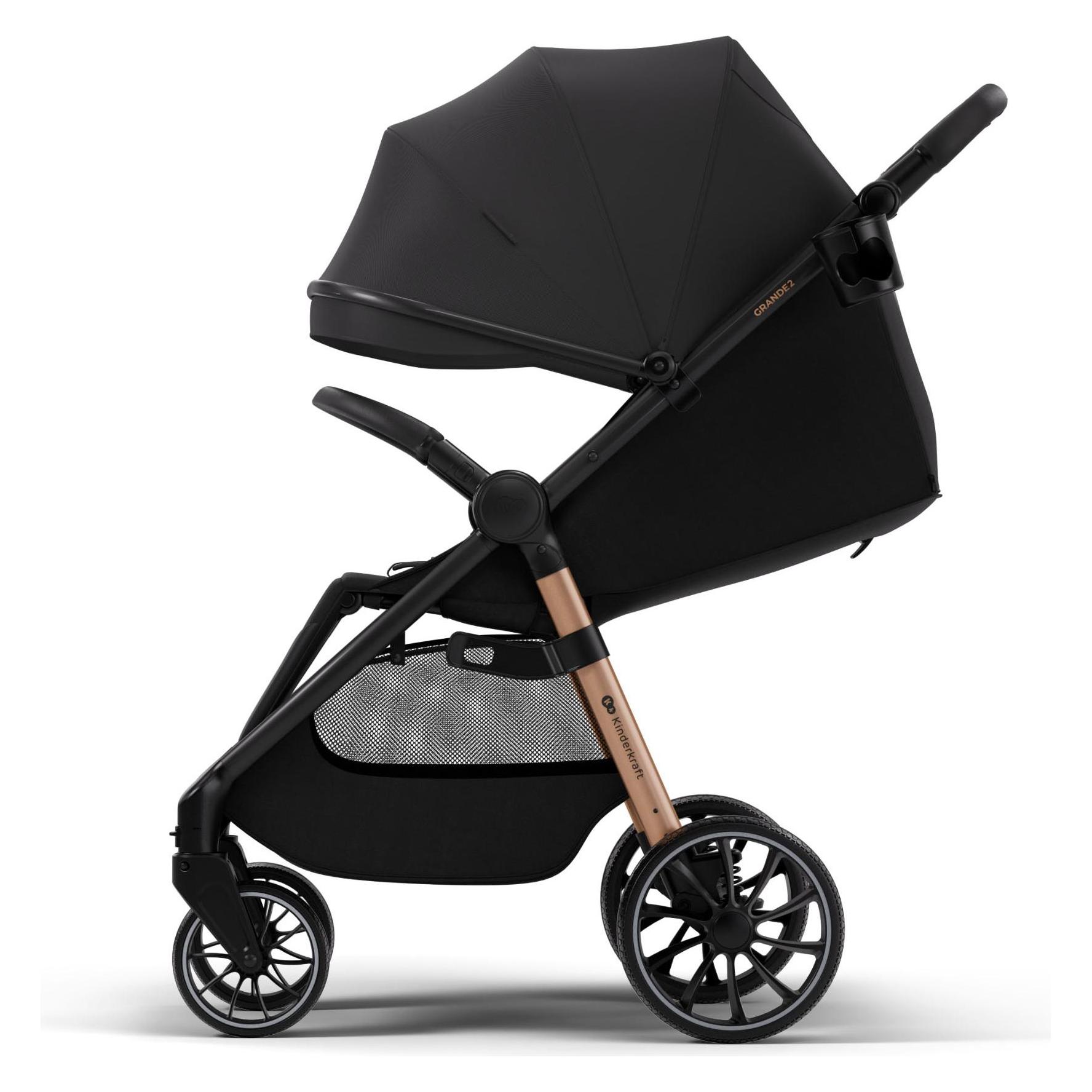KinderKraft pushchair GRANDE 2 MIDNIGHT BLACK (62615305)