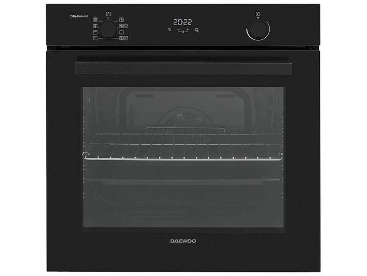 Daewoo Backofen SoftClose 78 L Edelstahl AntiFingerprint 4fach verglast BO7PR28GBNMDE
