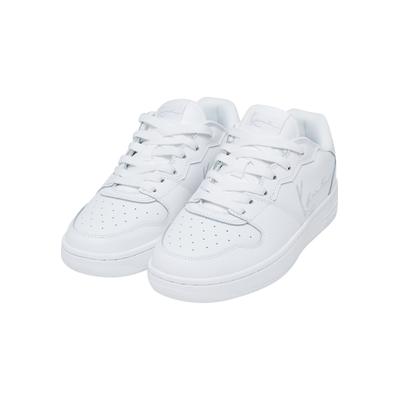 Sneaker KARL KANI "Karl Kani Damen KKFWW000375 Karl Kani 89 Logo", Damen, Gr. 38, weiß, grau, Leder, Schuhe Sneaker
