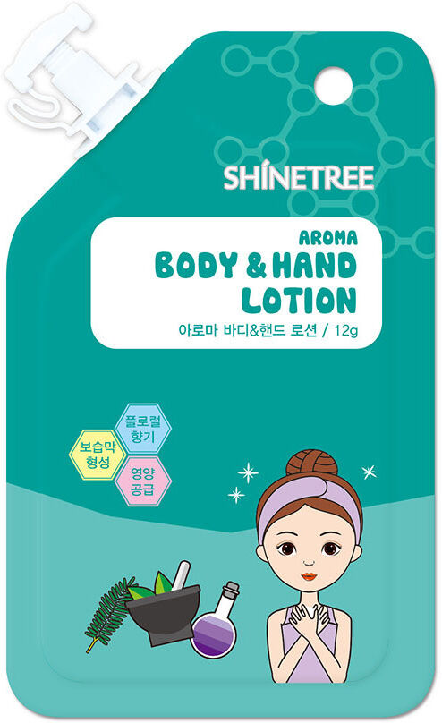 Shinetree Aromatische Körper- und Handlotion 12 ml