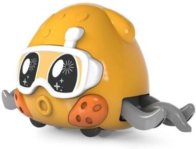 Uplifted Goods Kinetic Simulation Crawling Crab Toy octopus Orange